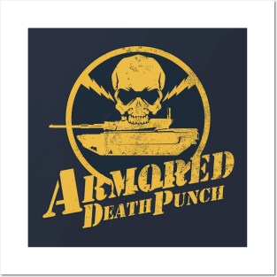 M1 Abrams - Armored Death Punch (distressed) Posters and Art